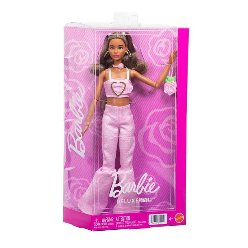 Barbie Deluxe Style Muñeca Vaqueros Acampanados - Imagen 2
