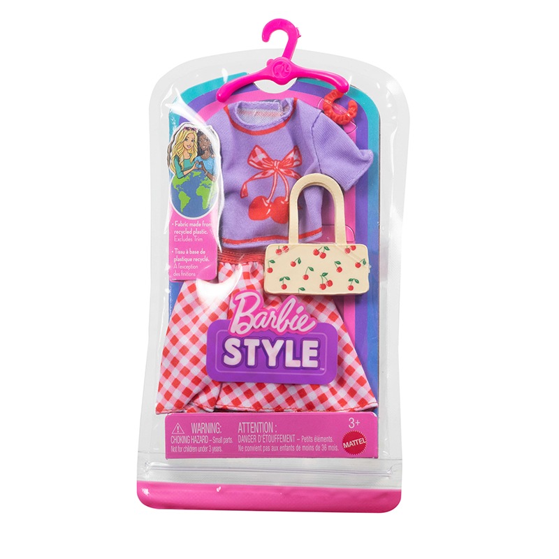 Barbie Look Completo - Vestido Cerejas