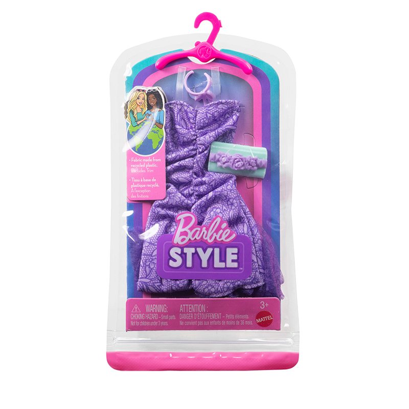 Barbie Look Completo - Vestido Morado