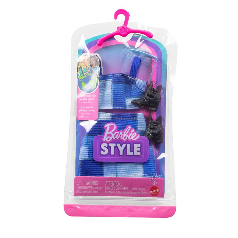 Barbie Look Completo - Vestido Azul con botas