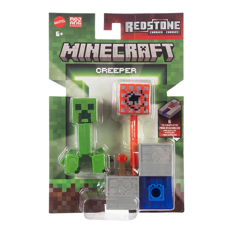 Minecraft Figura Creeper con accesorios 9cm - Imagen 2