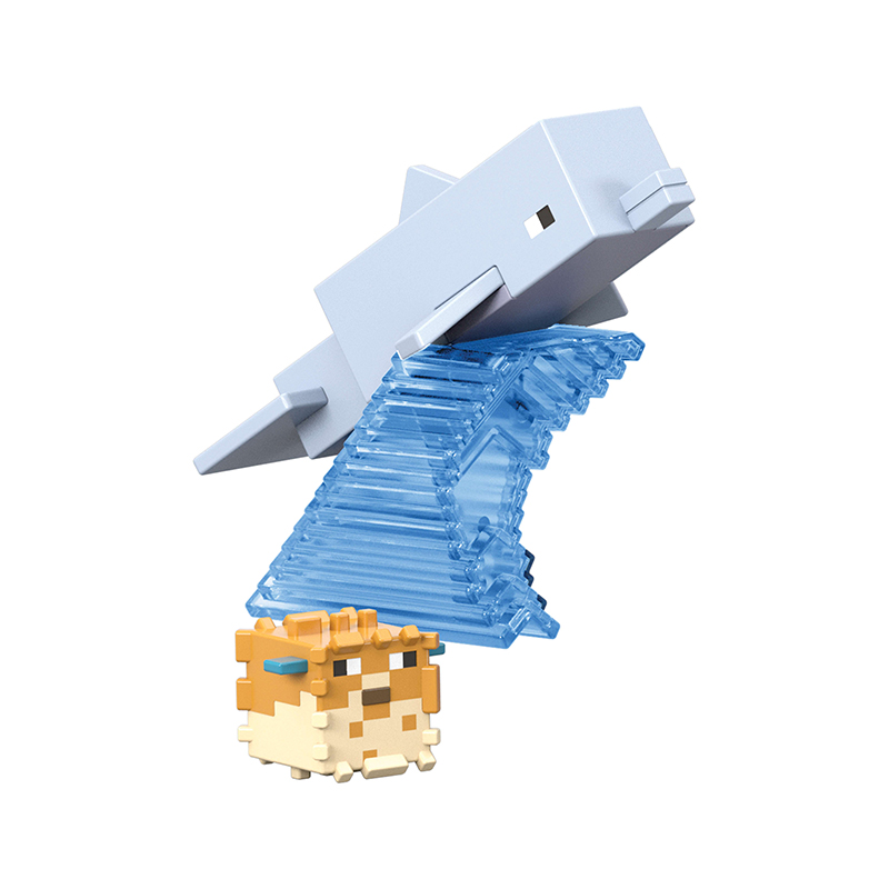 Minecraft Figura Dolphin 8cm - Imagen 1