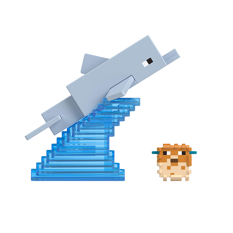 Minecraft Figura Dolphin 8cm - Imagen 2