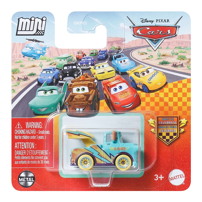 Cars Mini Racers Carro Mate Race to Celebrate