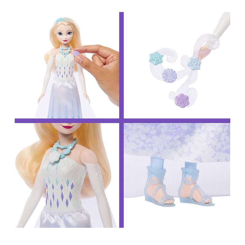 Disney Frozen Boneca Elsa Jewel Reveal - Imagem 1