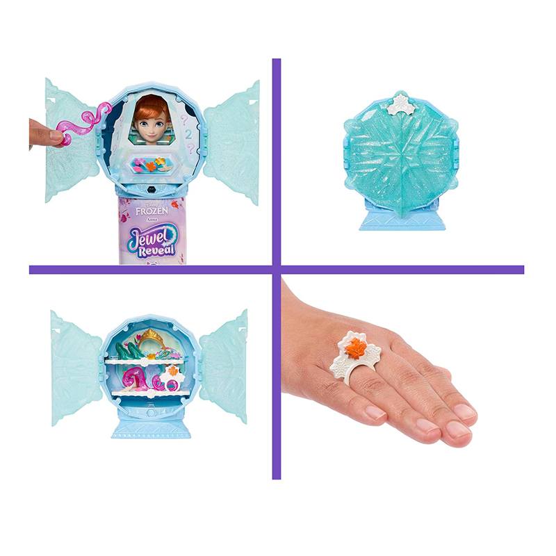 Disney Frozen Boneca Anna Jewel Reveal - Imagem 1