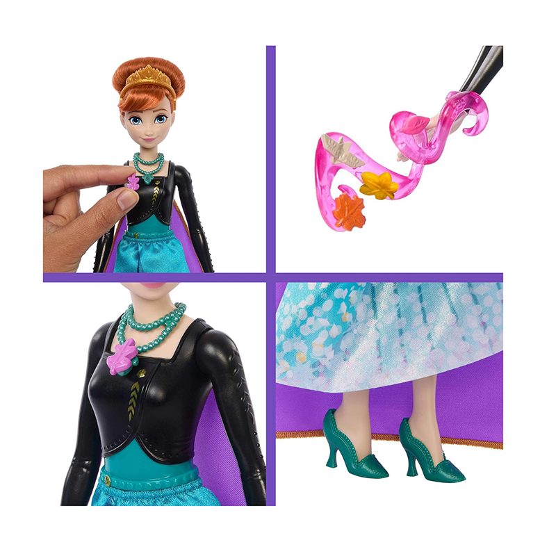 Disney Frozen Boneca Anna Jewel Reveal - Imagem 2