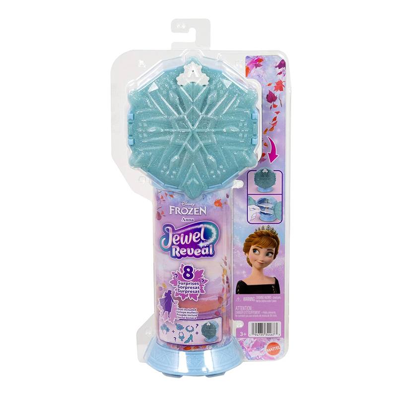 Disney Frozen Boneca Anna Jewel Reveal - Imagem 4
