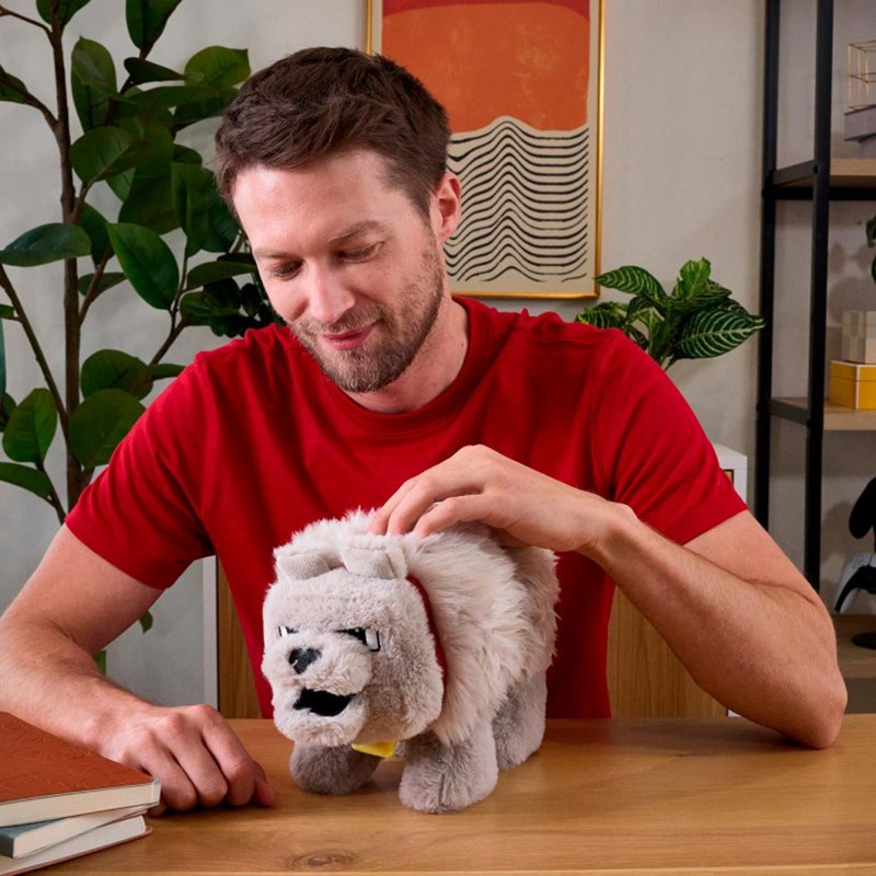 Minecraft Peluche Dennis el Lobo - Imagen 2