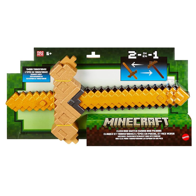Minecraft Espada y Pico Transformable