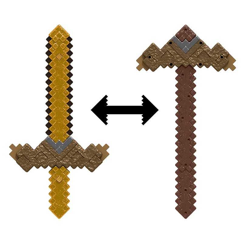 Minecraft Espada y Pico Transformable - Imagen 1