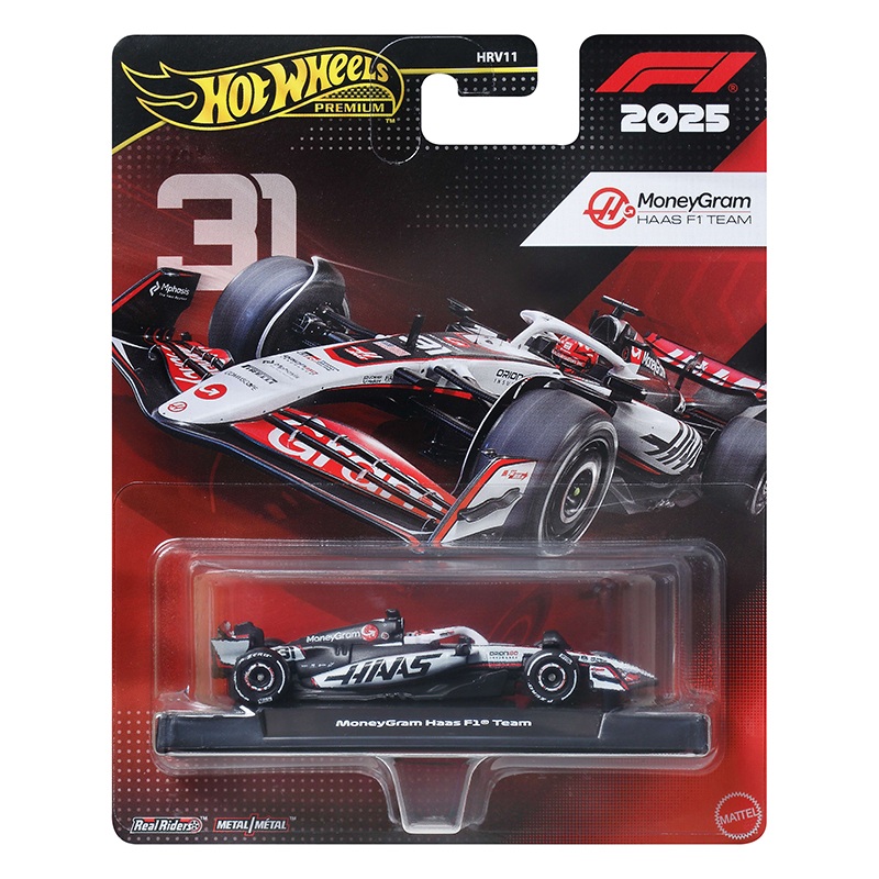 Hot Wheels Coche Formula 1- MoneyGram Haas F1 Team