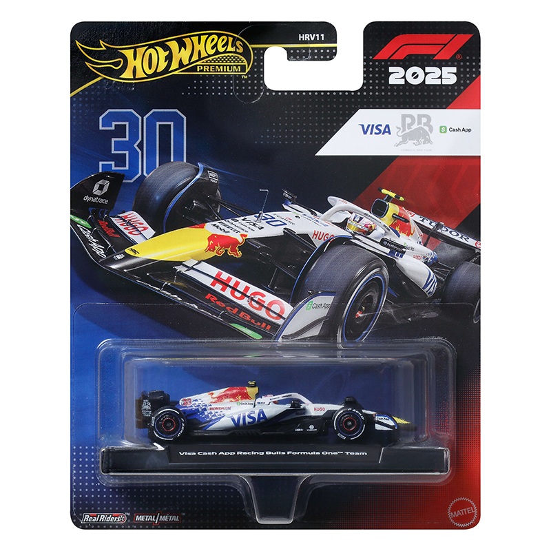 Hot Wheels Coche Formula 1- Visa Cash APP Racing Bull 1:64