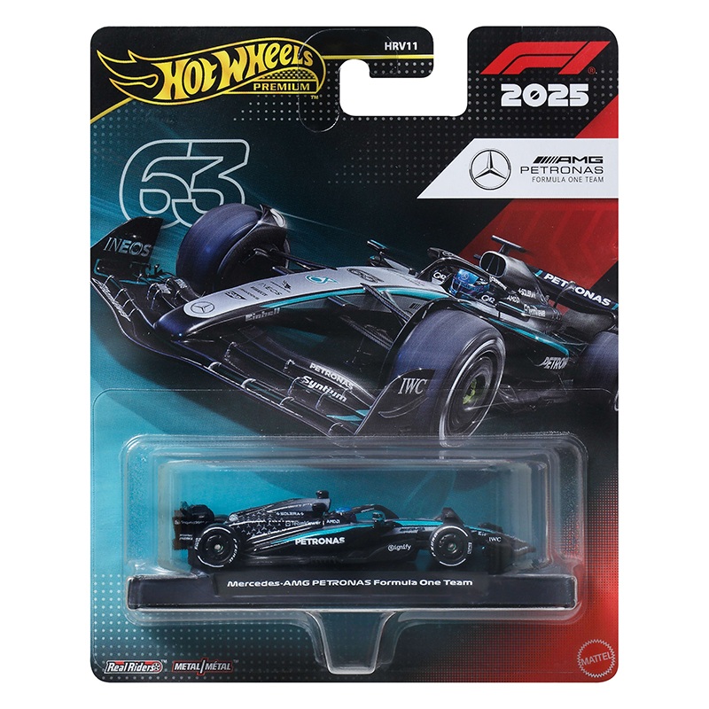 Hot Wheels Cotxe Fórmula 1- Mercedes AMG Petronas F-1 Team 1:64