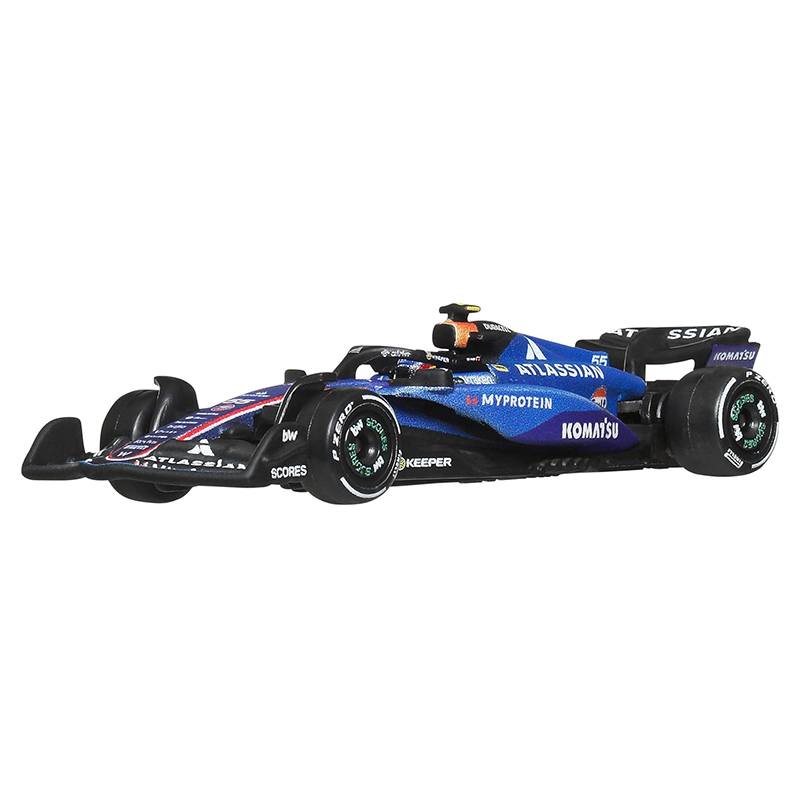 Hot Wheels Coche Formula 1 - Atlassian Williams Racing 55 1:64 - Imagen 1