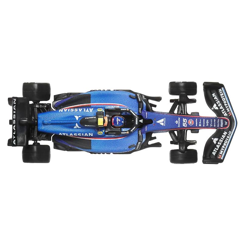 Hot Wheels Coche Formula 1 - Atlassian Williams Racing 55 1:64 - Imagen 2