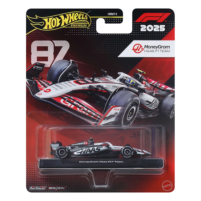 Hot Wheels Formula 1- Moneygram Haas Team Oliver 87