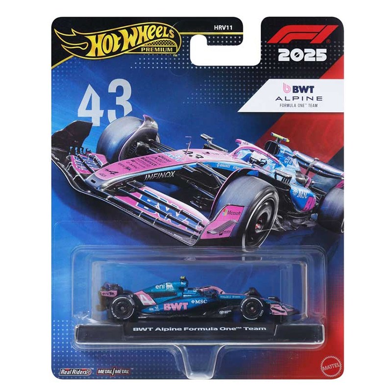 Hot Wheels Carro Formula 1- BWT Alpine 1:64