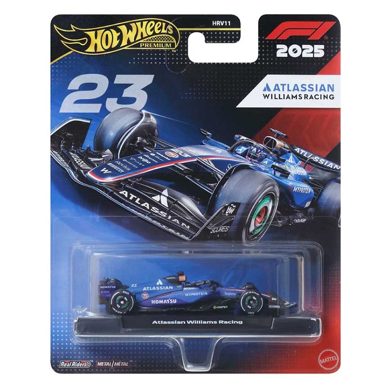 Hot Wheels Carro Fórmula 1- Atlassian Williams Racing 1:64