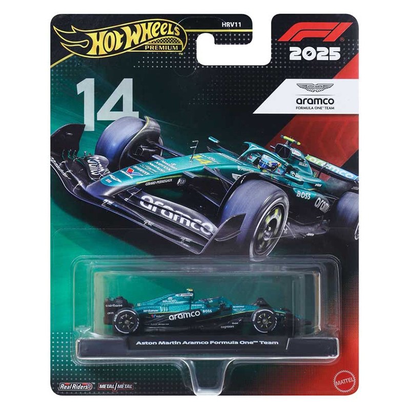 Hot Wheels Cotxe Formula 1- Aston Martin Aramco 1:64