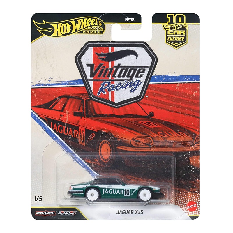 Hot Wheels Premium - Coche Jaguar XJS 1:64