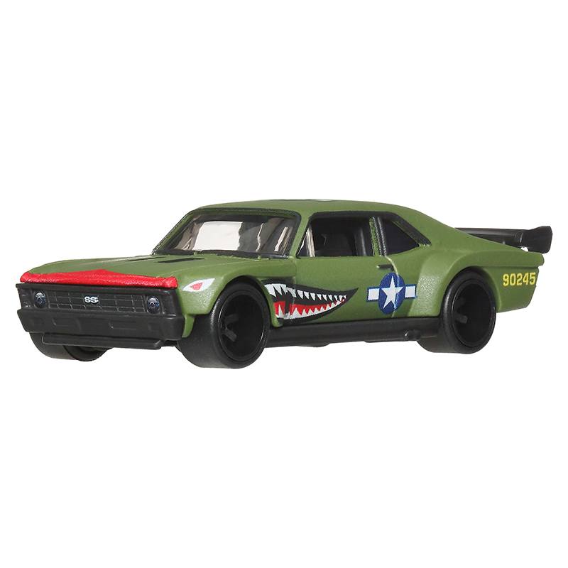 Hot Wheels Coche Custom Personnalise '70 Chevy Nova Aéro Styles Car Culture 1:64 - Imagen 1