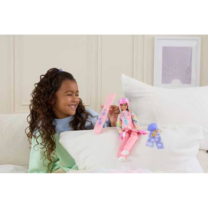 Barbie Muñeca Snowboarder - Imagen 1