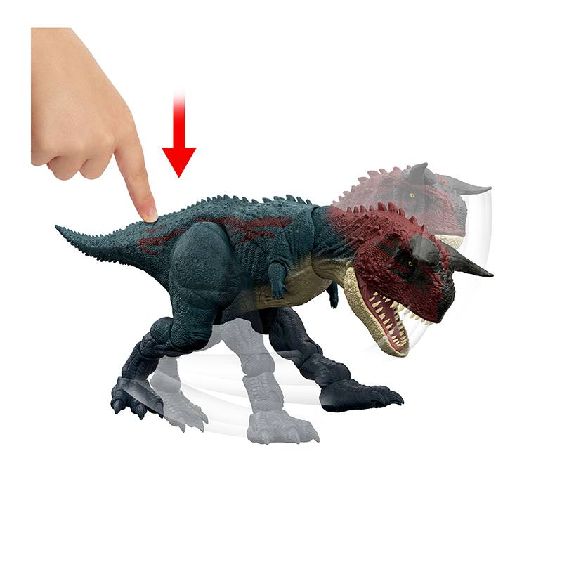 Jurassic World Survival Dinosaurio Carnotaurus - Imagen 1