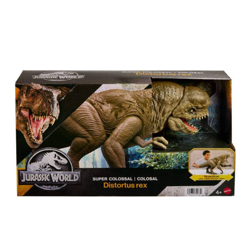 Jurassic World Figura Dinosaurio Distortus Rex Supercolosal - Imagen 5