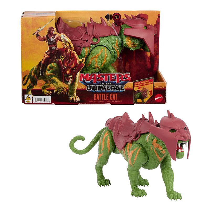 Masters del Universo Figura Battle Cat Mordisco y Rugido