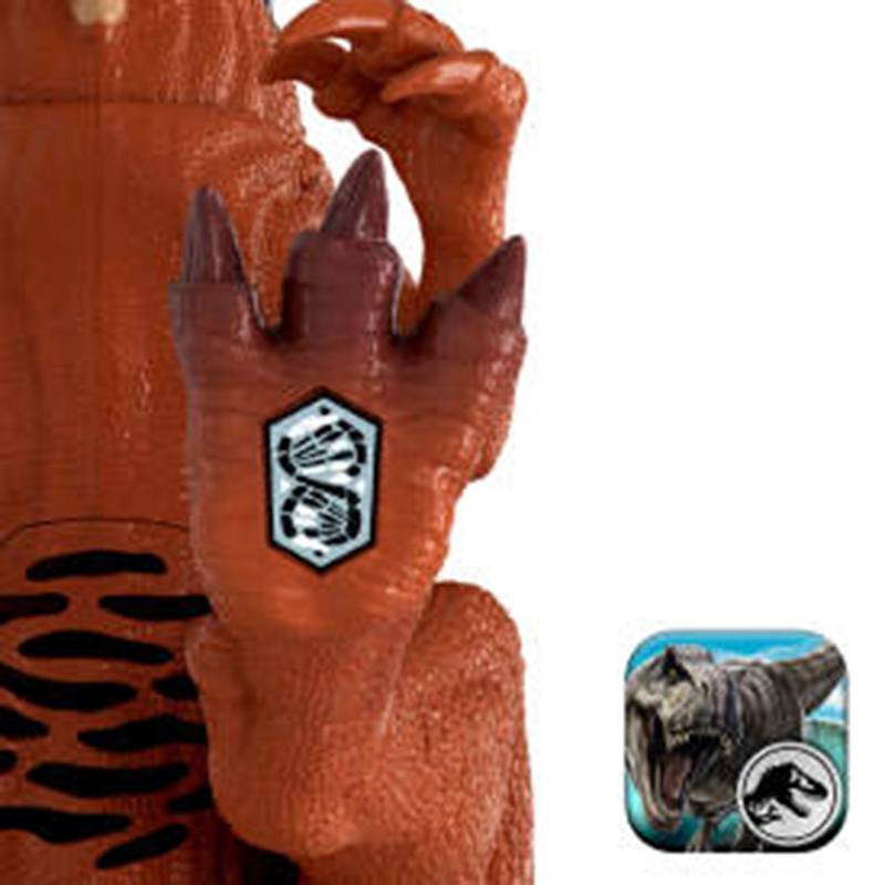 Jurassic World Survival Figura Dinosaurio Afrovenator Wild Roar - Imagen 1