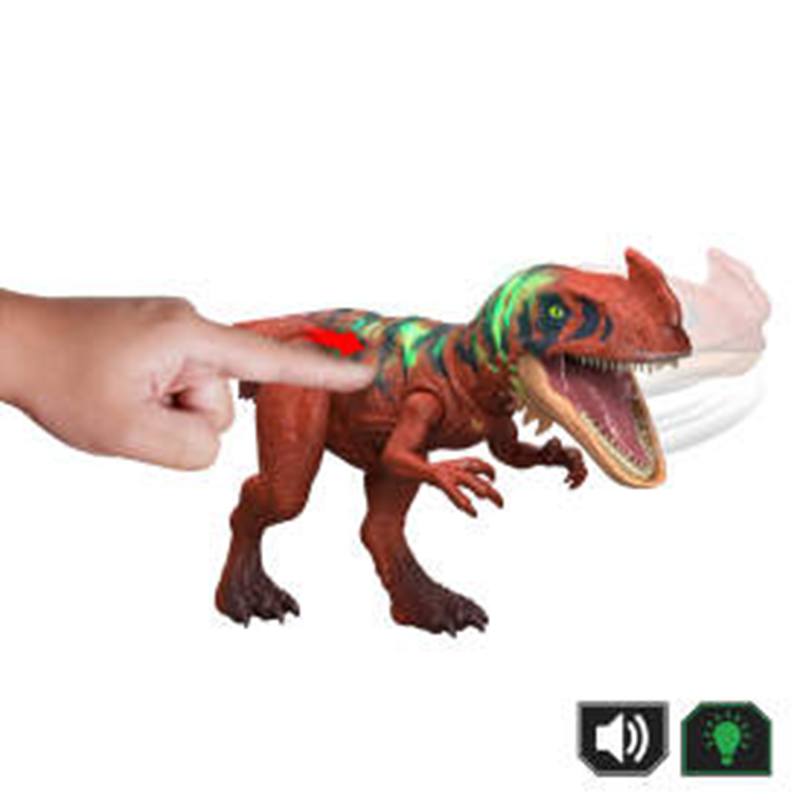 Jurassic World Survival Figura Dinosaurio Afrovenator Wild Roar - Imagen 3
