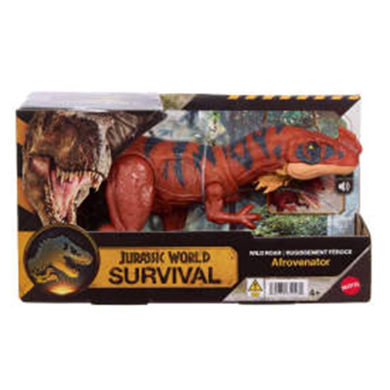 Jurassic World Survival Figura Dinosaurio Afrovenator Wild Roar - Imagen 4