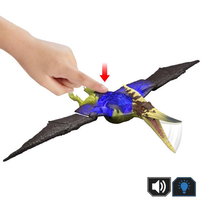 Jurassic World Survival Figura Dinosaurio Pteranodon Wild Roar - Imagen 2