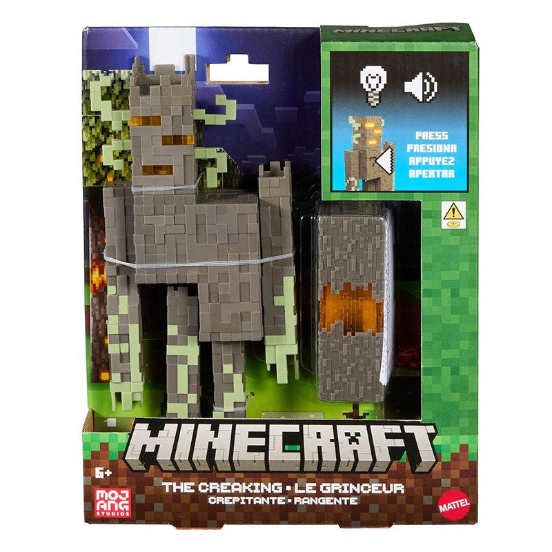Minecraft Figura Crepitante Luces y Sonidos 20cm