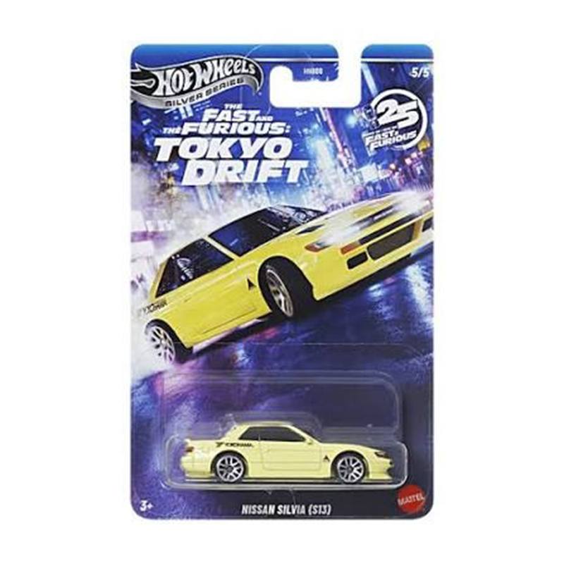 Hot Wheels Fast and Furious Coche Nissan Silvia (S13) Tokyo Drift