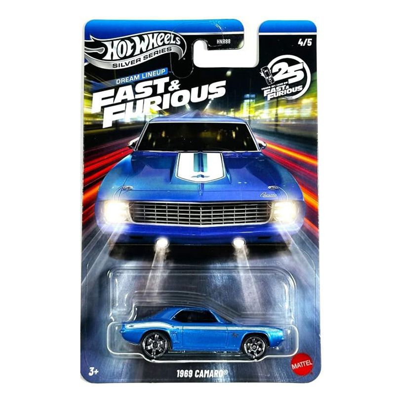 Hot Wheels Fast and Furious Cotxe 69 Camaro 1:64