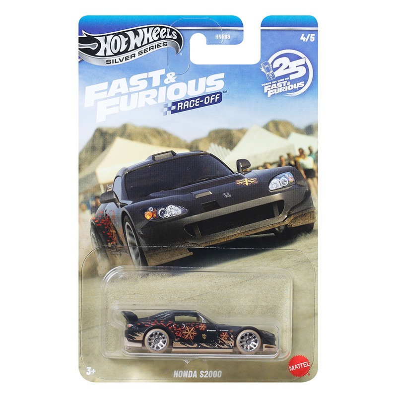 Hot Wheels Fast and Furious Carro Honda S2000 Race-Off 1:64