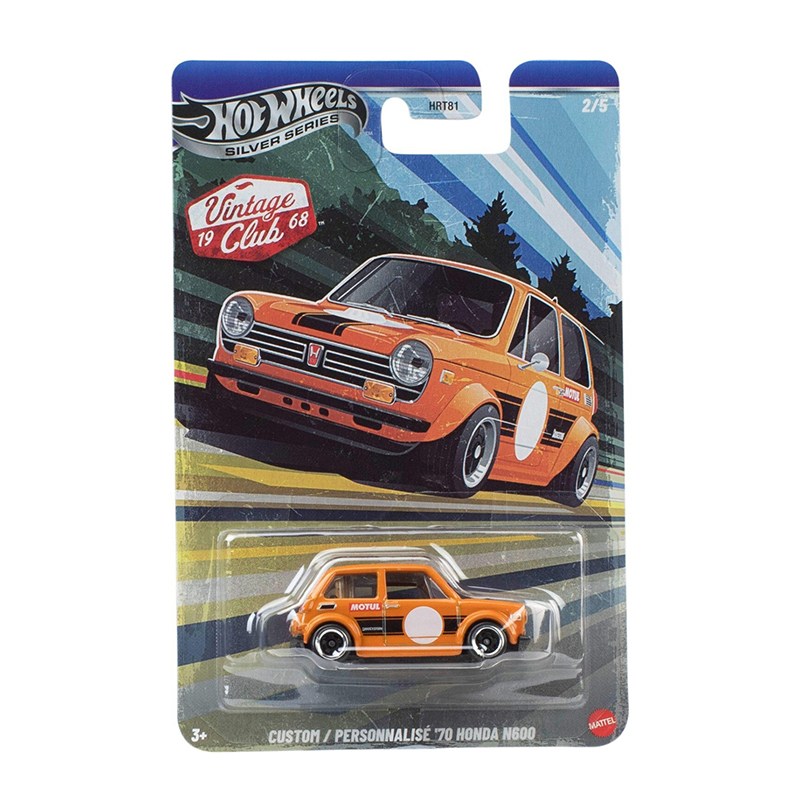 Hot Wheels Vintage Coche 70 Honda N600 1:64