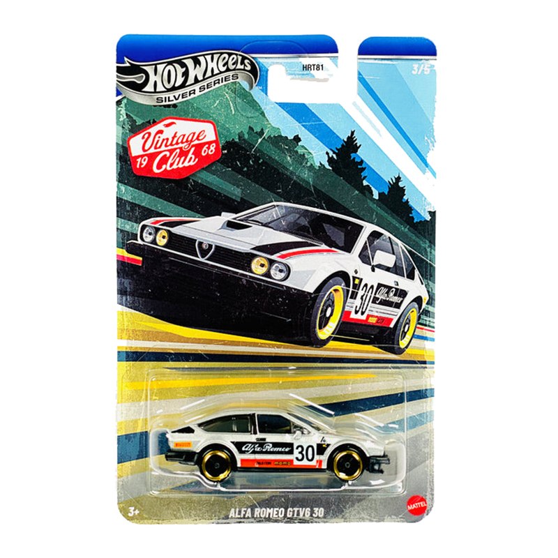 Hot Wheels Vintage Coche Alfa Romeo GTV6 30 1:64