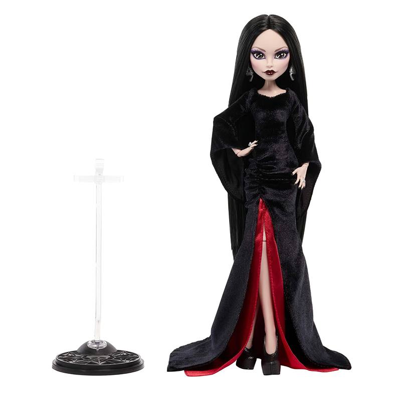 Monster High Muñeca Wednesday Morticia Addams - Imagen 1