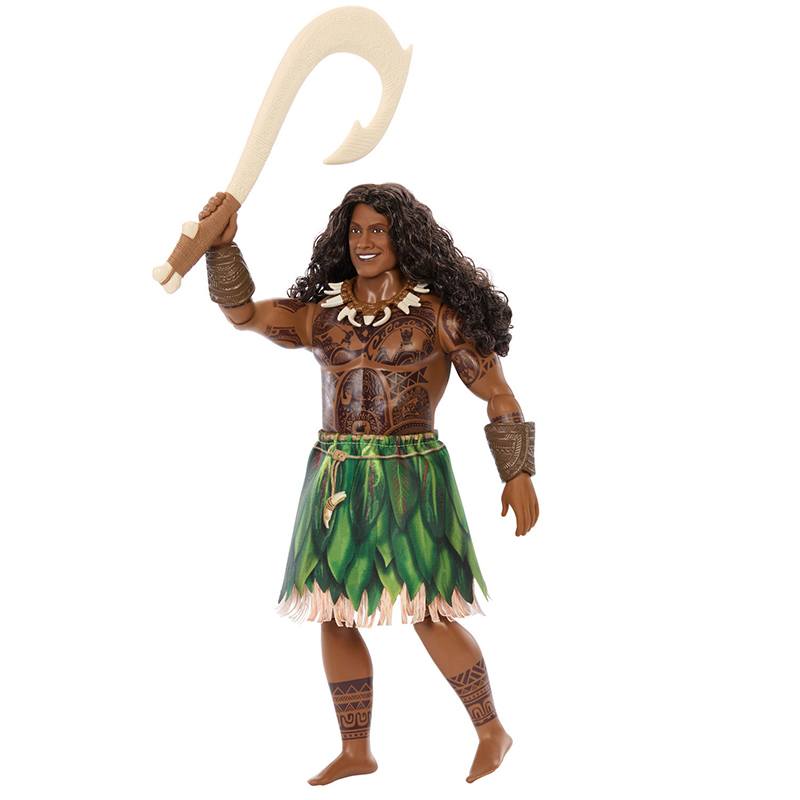 Disney Vaiana Figura Maui com acessórios - Imagem 1
