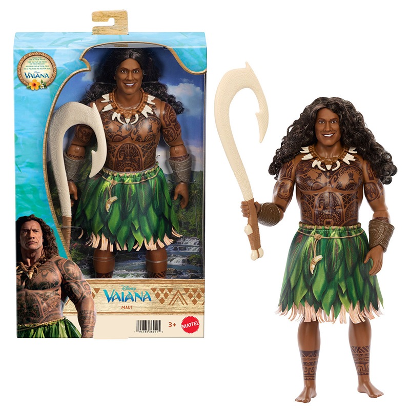 Disney Vaiana Figura Maui com acessórios - Imagem 3