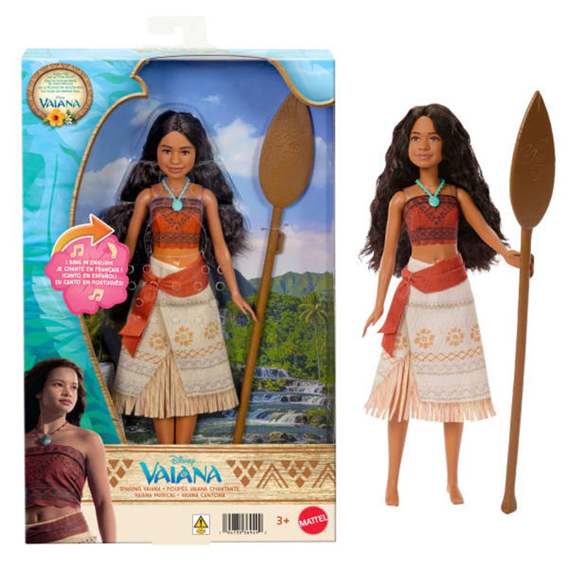 Disney Boneca Vaiana Cantora Movie