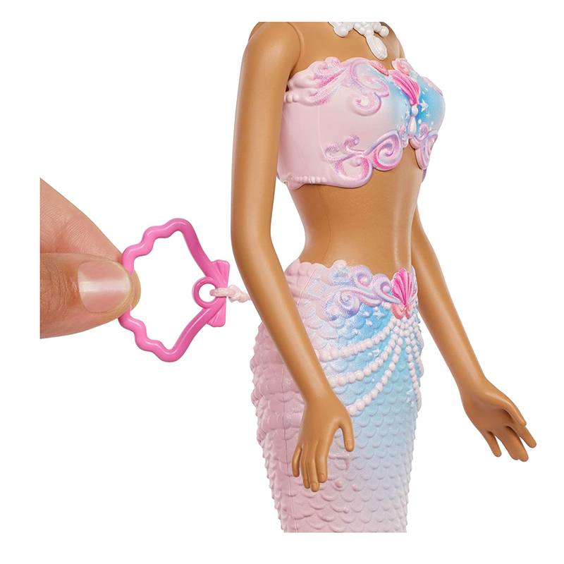Barbie Muñeca Sirena Burbujas de Jabón - Imagen 1