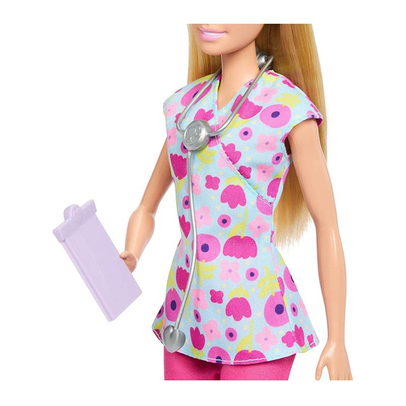 Barbie Boneca Profissões Pediatra com Acessórios - Imagem 2