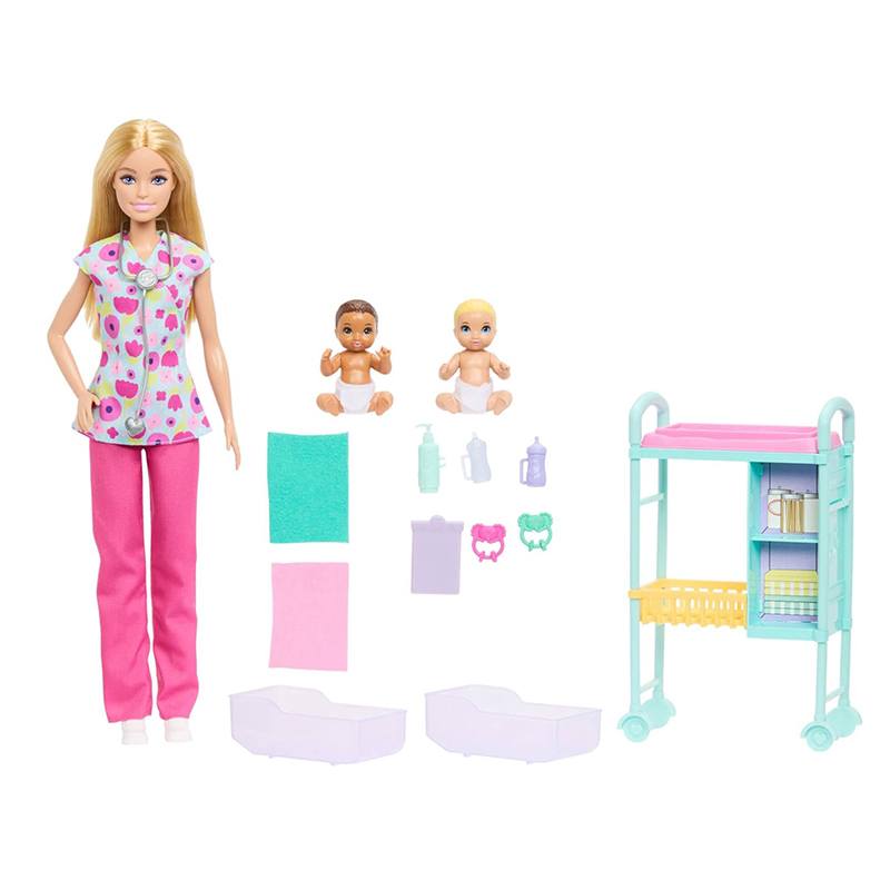 Barbie Boneca Profissões Pediatra com Acessórios - Imagem 3