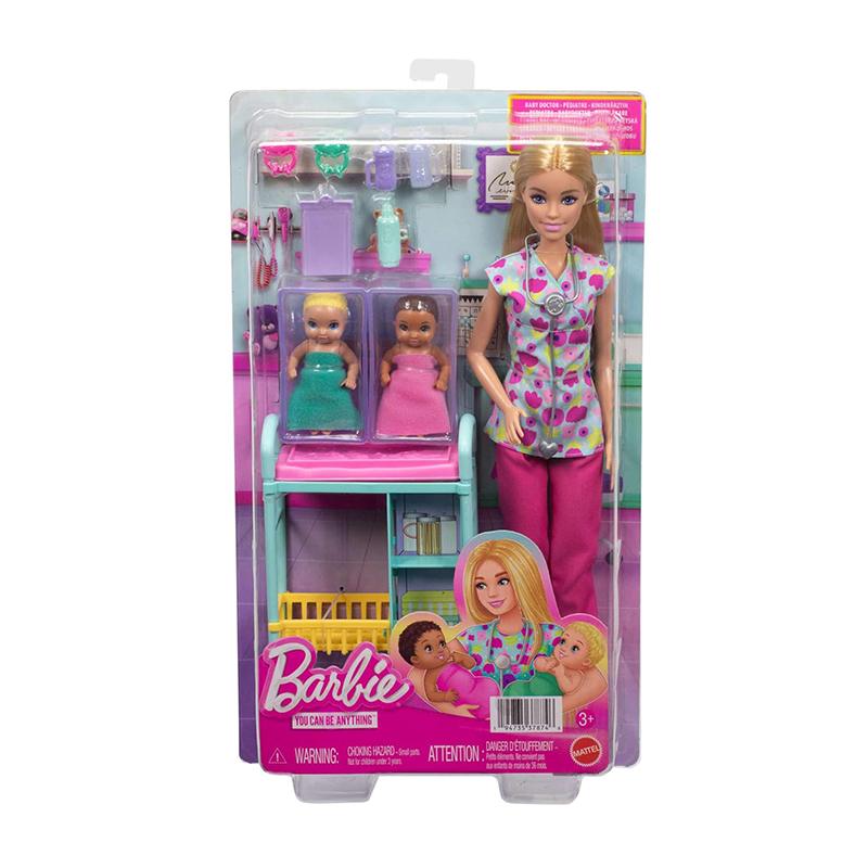 Barbie Boneca Profissões Pediatra com Acessórios - Imagem 5