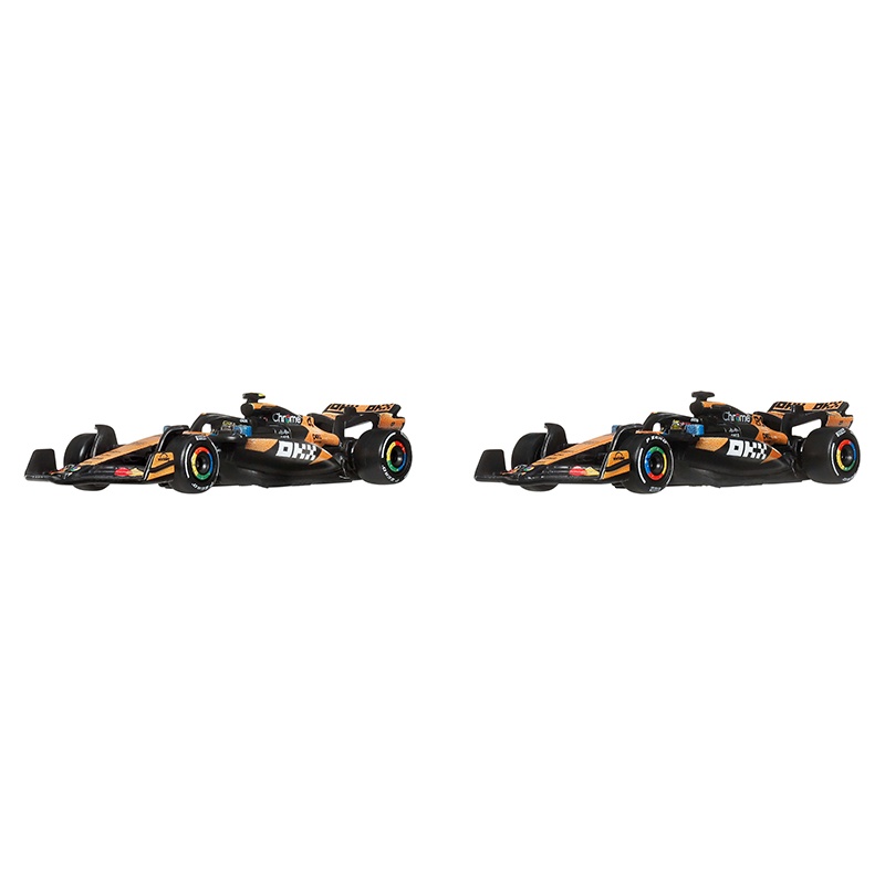 Hot Wheels F1 - Pack 2 Coches Premium Equipo McLaren - Imagen 1