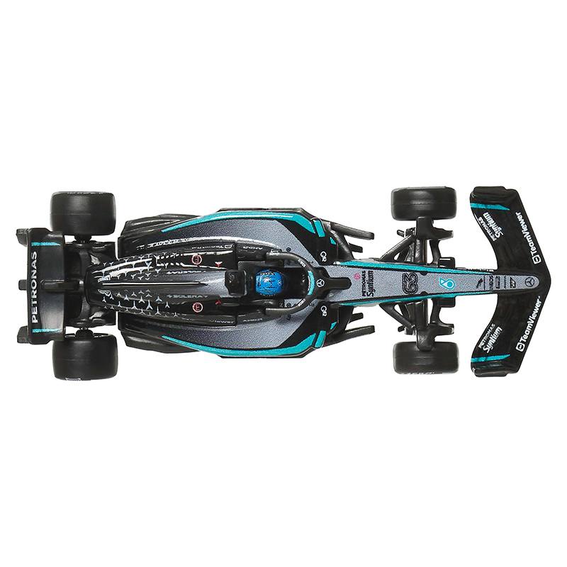 Hot Wheels F1 - Pack 2 Coches Premium Mercedes-AMG Petronas - Imagen 2